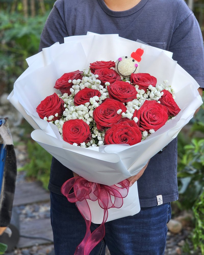 ดอกไม้คริสต์มาส แบบที่ 4 จัดโดยร้านช่อผกา